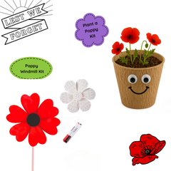 ANZAC Day Craft Kit 1 - 10 Pack ($8.05 per child)