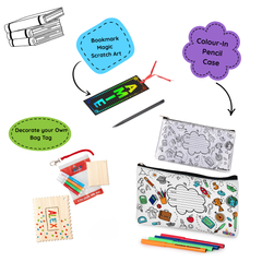 Back to School Craft Kit 2 - 10 Pack ($7.80 per child)