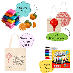Lunar New Year Craft Kit 3 - 10 Pack ($15 per child)