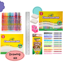 Colouring Drawing Essentials Kit