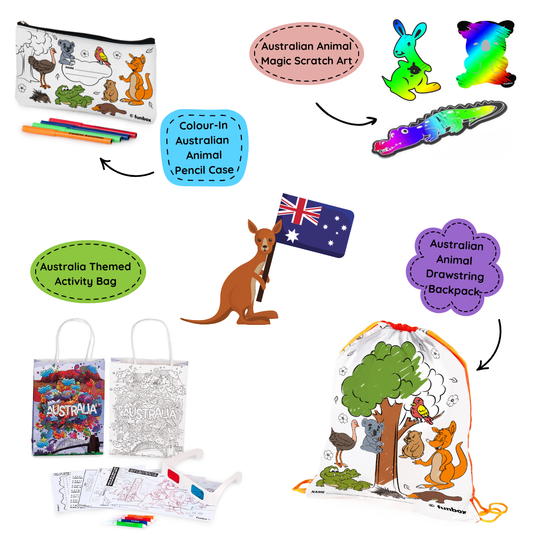 Australia Day Craft Kit 2 - 10 Pack ($12.95 per child)