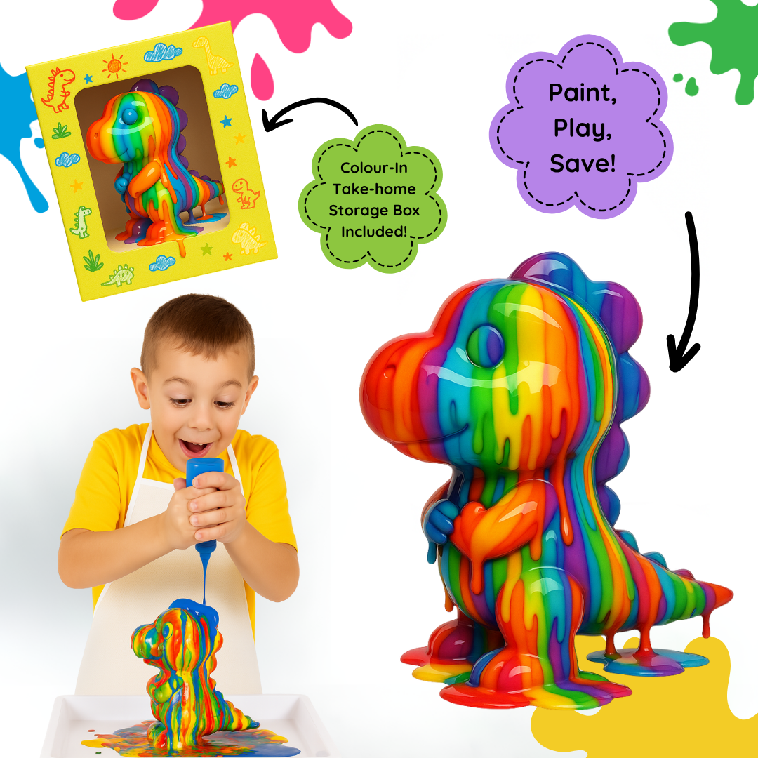 Colour Splash Dinosaur Kit - 10 Pack ($10.50 per child)