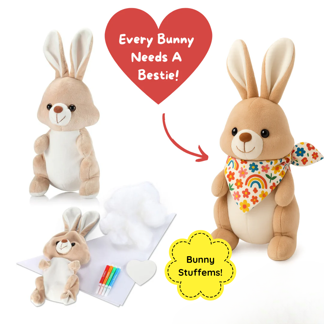 Bunny Stuffem Kit - 10 Pack ($8.50 per child)