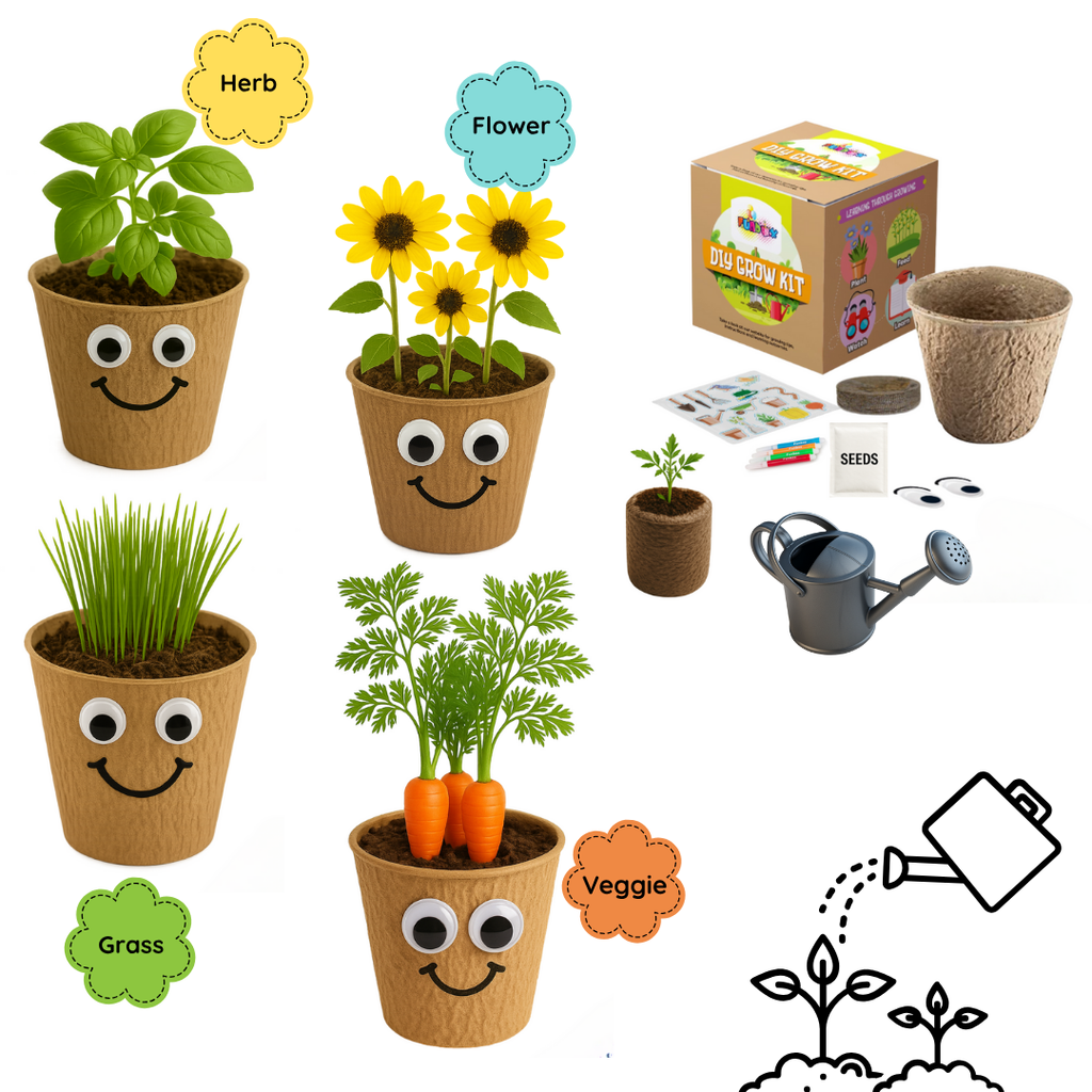 Eco Pot Planting Kits - 10 Pack ($7.50 per child) – Classroom Kits