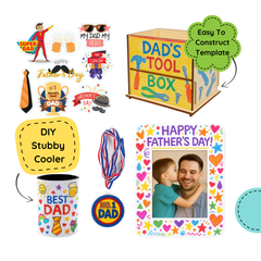 Father's Day Craft Kit 1 - 10 Pack ($14.95 per child)