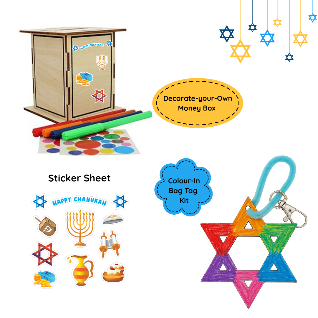 Hanukkah Craft Kit - 10 Pack ($9.95 per child)