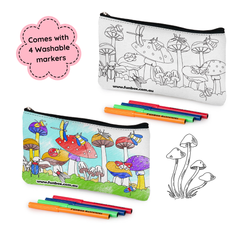 Insect Colour-In Pencil Case Kit - 10 pack ($3.50 per child)