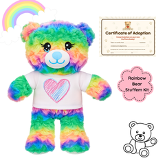 Rainbow Bear Stuffem Kit - 10 Pack ($9.55 per child)