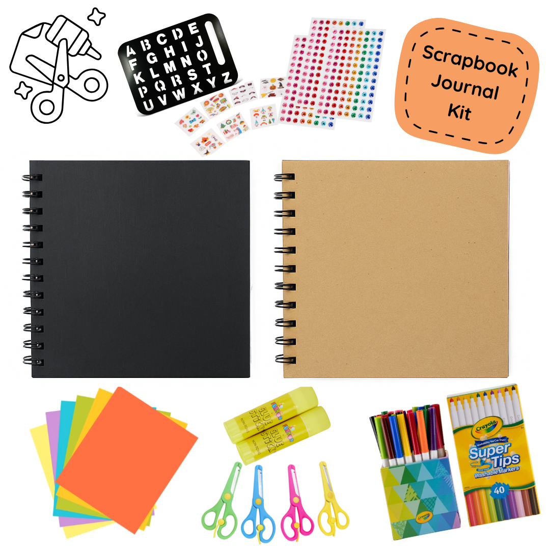 Scrapbook Journal Kit - For 10 Kids ($12.50 per child)