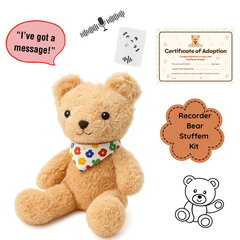 Stuffem Bear Kit with Voice Recorder - 10 Pack ($7.95 per child)