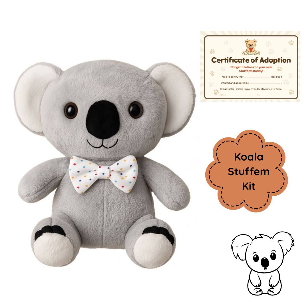 Koala Stuffem Kit - 10 Pack ($8.95 per child)