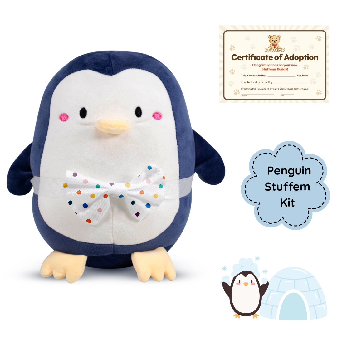 Penguin Stuffem Kit - 10 Pack ($8.95 per child)