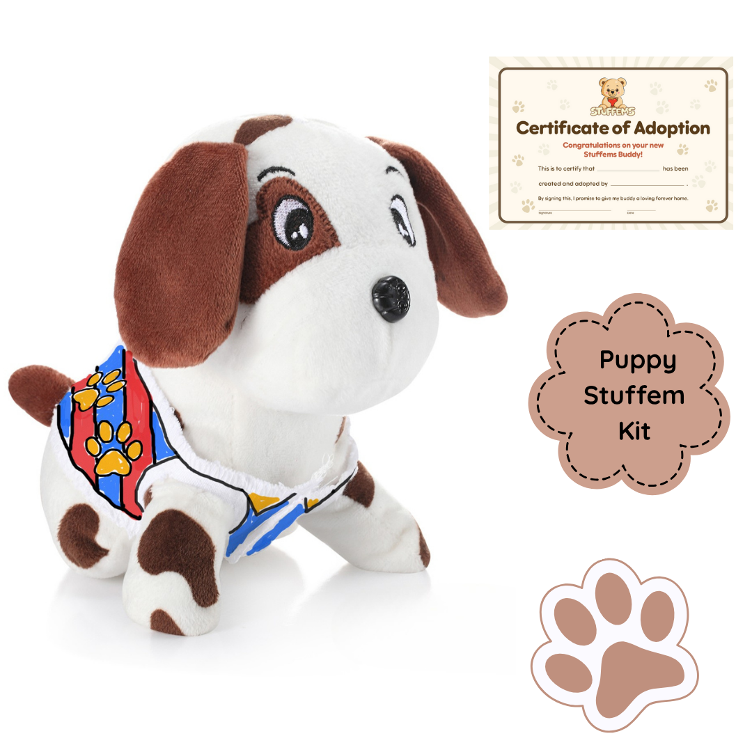 Puppy Stuffem Kit - 10 Pack ($8.95 per child)